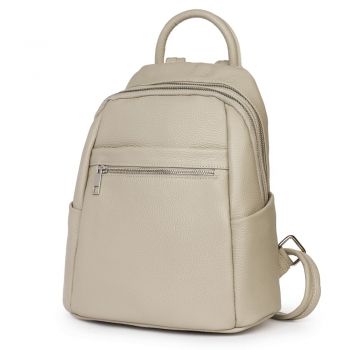 Rucsac dama din piele Jonathan gri