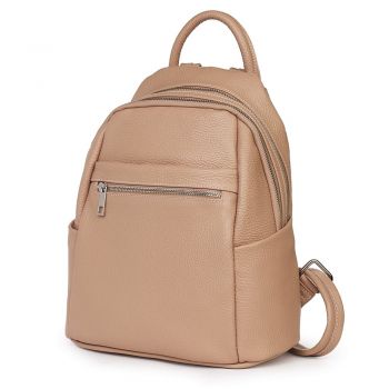 Rucsac dama din piele Jonathan roz