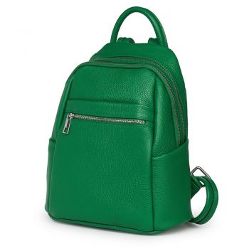 Rucsac dama din piele Jonathan verde