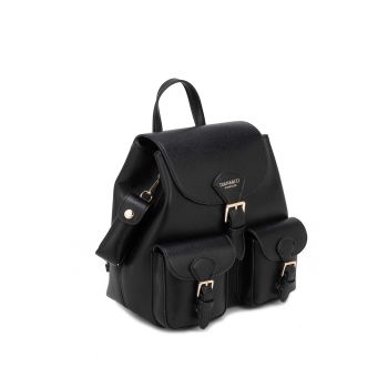 Rucsac de piele ecologica Oriana - Negru
