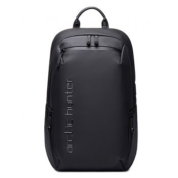Rucsac pentru barbati, B00423, port USB, Negru