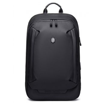 Rucsac pentru barbati, B00443, port USB, Negru