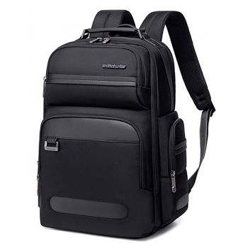 Rucsac pentru barbati, B00492-1, model urban, Negru