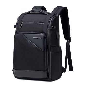 Rucsac pentru barbati, B00675, model urban, Negru