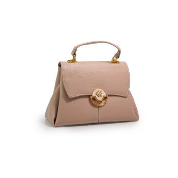 Geantă dama  8193 - piele naturală - maro - 30x15x10cm
