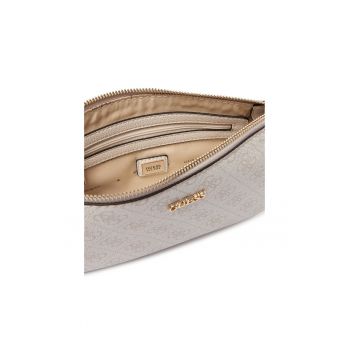 Geanta dama -  ecologica - bej - One Size INTL - set cu curea detasabila si geanta suplimentara