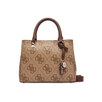 Geanta dama -  ecologica - bej - One Size INTL - set cu sac de praf