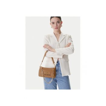 Geanta dama -  piele ecologica - bej - One Size INTL
