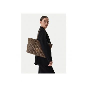 Geanta dama -  piele ecologica - maro - One Size INTL