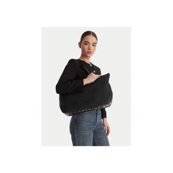Geanta dama -  piele ecologica - - neagra - One Size INTL