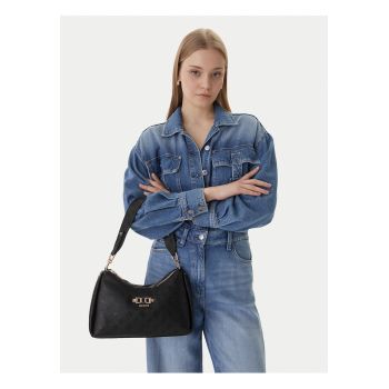Geanta dama -  piele ecologica - negru - One Size INTL