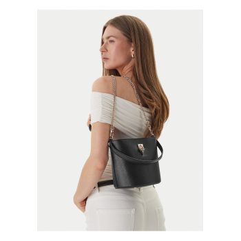 Geanta dama -  piele ecologica - negru - One Size INTL