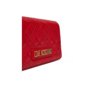 Geanta dama -  piele ecologica - rosie - One Size INTL