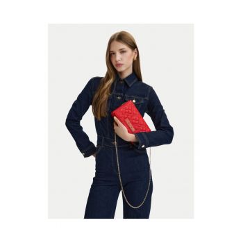 Geanta dama -  piele ecologica - rosie - One Size INTL