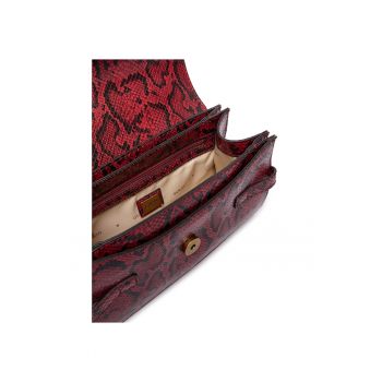 Geanta dama  Sibel - ecologica - rosie - 30x25cm