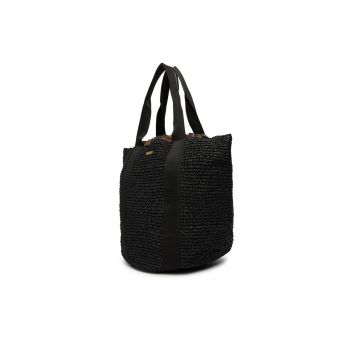 Geanta dama -  tkanina - negru - One Size INTL