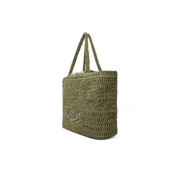Geanta dama -  verde - material sintetic - One Size INTL
