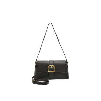 Geanta FLAVIA PASSINI neagra, 2302, din piele ecologica