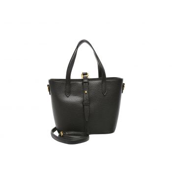 Geanta FLAVIA PASSINI neagra, 6803, din piele ecologica