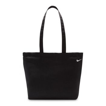 Geanta shopper unisex cu logo Heritage - Negru