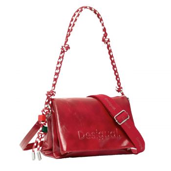 Medium logo bag red