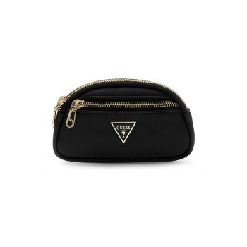 Portfard cu fermoar - Negru