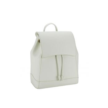 Rucsac dama alb cu clapeta B-DOS3563-3 119 7931 - Alb