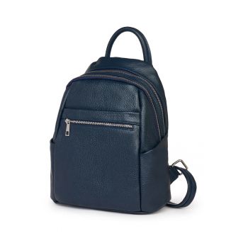 Rucsac dama din piele Jonathan bleumarin