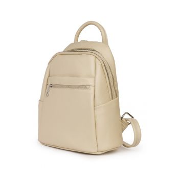 Rucsac dama din piele Jonathan crem