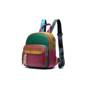 Rucsacuri dama piele naturala - Multicolor