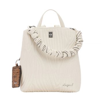 Small backpack with prints white