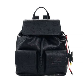 Small cutout backpack black