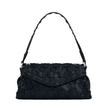 Small wooven bag black
