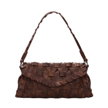 Small wooven bag brown
