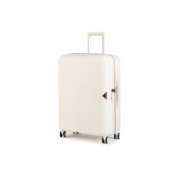 Troler mediu -  plastic - bej - One Size INTL