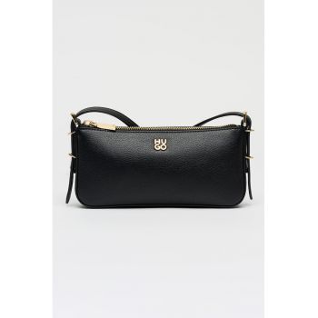 Geanta crossbody cu logo Neeko - Negru
