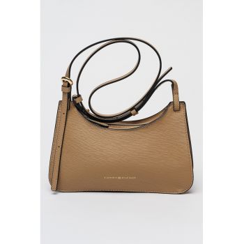 Geanta crossbody de piele ecologica Modem - Maro nisip