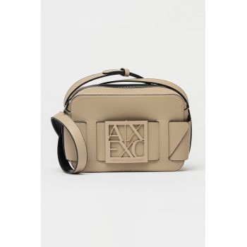 Geanta crossbody de piele ecologica Susie - Bej inchis