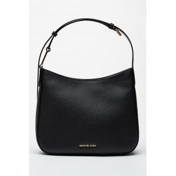 Geanta crossbody din piele Kensington - Negru
