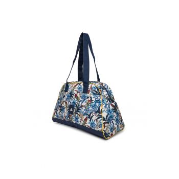 Geanta dama -  material textil - albastru - One Size INTL
