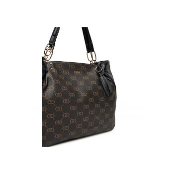 Geanta dama  Nero 22222 M Tote - ecologica - 22222 - neagra