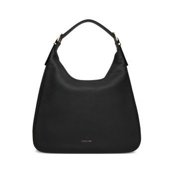 Geanta dama -  piele naturala - One Size - Negru