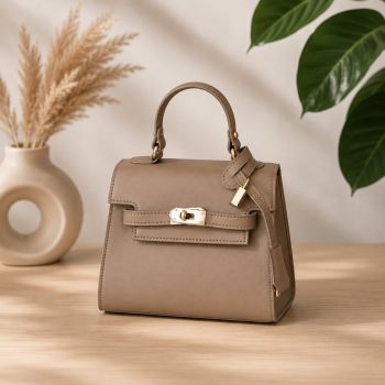 Geanta de dama, 001, model Chic, Bej