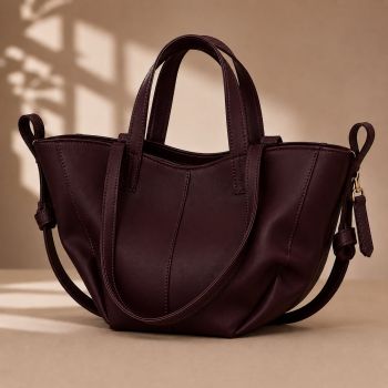 Geanta de dama, 249, model elegant, Bordo