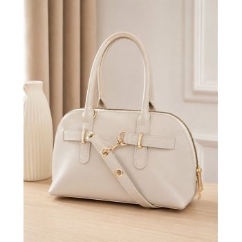 Geanta de dama, 263, model Vintage, Crem