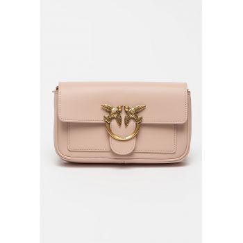 Geanta de piele cu bareta Love Simply