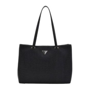 Geanta shopper cu buzunar exterior