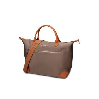Geanta shopper din piele ecologica Elowen Prime - Kaki