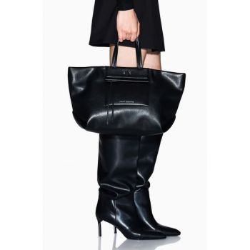 Geanta shopper mica din piele ecologica