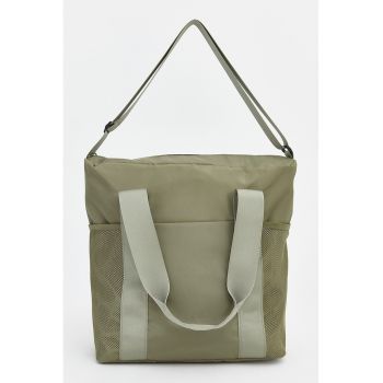 Geanta shopper textila - Verde deschis
